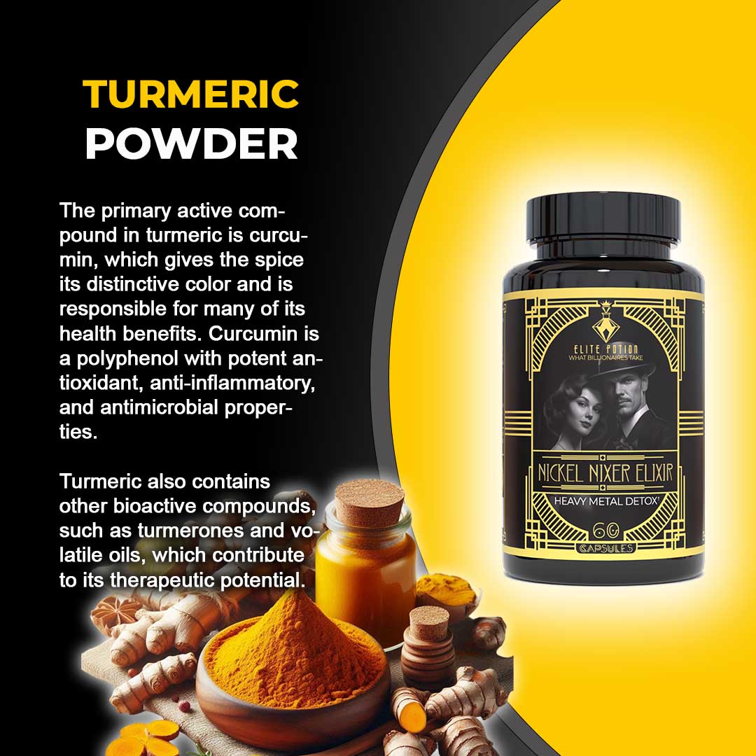 Turmeric Powder A Natural Ally Against Parasites and Heavy Metals